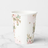 Whimsical Winter Onederland der Nutcracker Pappbecher (Rechts)