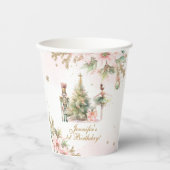 Whimsical Winter Onederland der Nutcracker Pappbecher (Vorderseite)