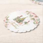 Whimsical Winter Onederland der Nutcracker Untersetzer (angewinkelt)