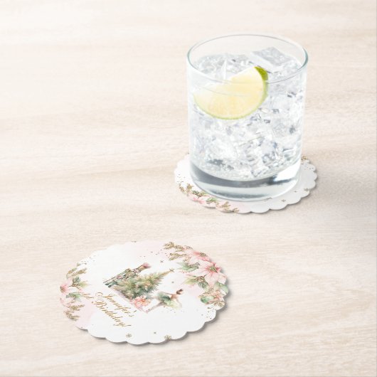 Whimsical Winter Onederland der Nutcracker Untersetzer (Vor Ort)