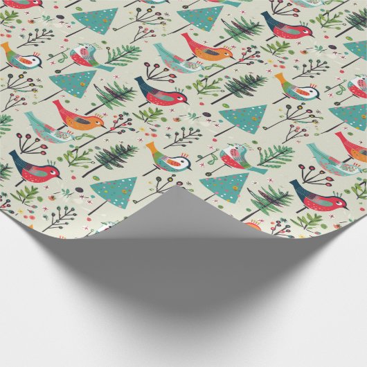Whimsical Winter Song Geschenkpapier (Ecke)