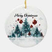 ❄️ Whimsical Winter Wonderland Ornament 🎄 (Hinten)