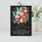 Whimsical Winter Wonderland: Personalisieren Sie I Einladung (Stehend Vorderseite)