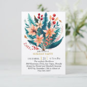 Whimsical Winter Wonderland: Personalisieren Sie I Einladung (Stehend Vorderseite)