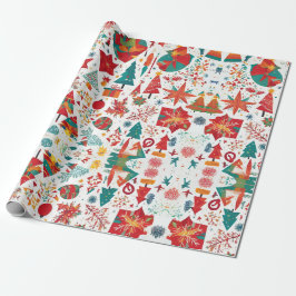 Whimsical Winter Wonders Wrapping Paper Geschenkpapier
