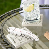 Whimsical Wirbel Doodle jede Colour Wedding Party Kellnermesser