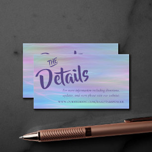 Whimsical Wisps   Holo Fairy Pastel Ombre Website Begleitkarte