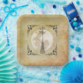 Whimsical Witchy Full Moon Pappteller (Party)