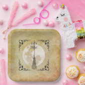Whimsical Witchy Full Moon Pappteller (Party)