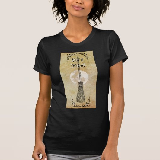 Whimsical Witchy Full Moon T-Shirt (Vorderseite)