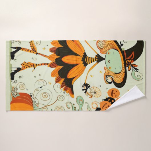 whimsical/witz/kürbis/fall badehandtuch (Badehandtuch)