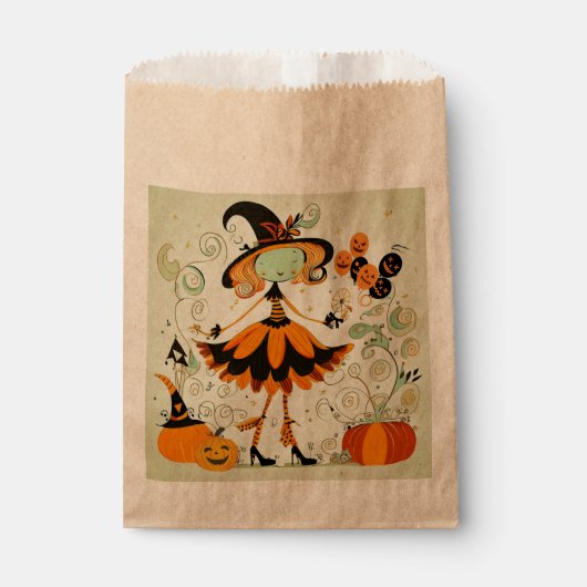 whimsical/witz/kürbis/fall geschenktütchen (Vorderseite)