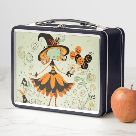 whimsical/witz/kürbis/fall metall brotdose (Beispiel)