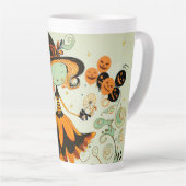 whimsical/witz/kürbis/fall milchtasse (Rechte Ecke)