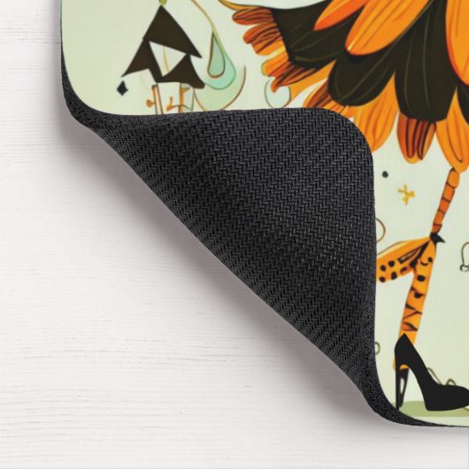 whimsical/witz/kürbis/fall mousepad (Ecke)