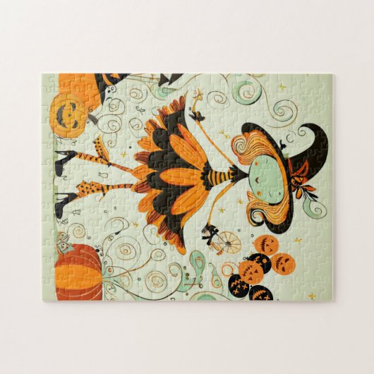 whimsical/witz/kürbis/fall puzzle (Horizontal)