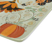 whimsical/witz/kürbis/fall schneidebrett (Ecke)