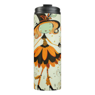 whimsical/witz/kürbis/fall thermosbecher