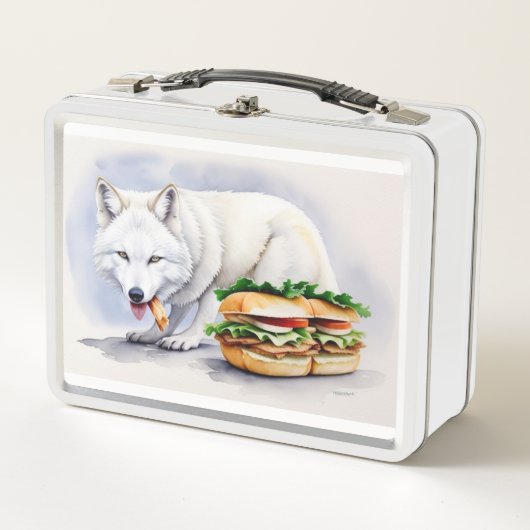 Whimsical Wolf Lunchbox (Vorderseite)