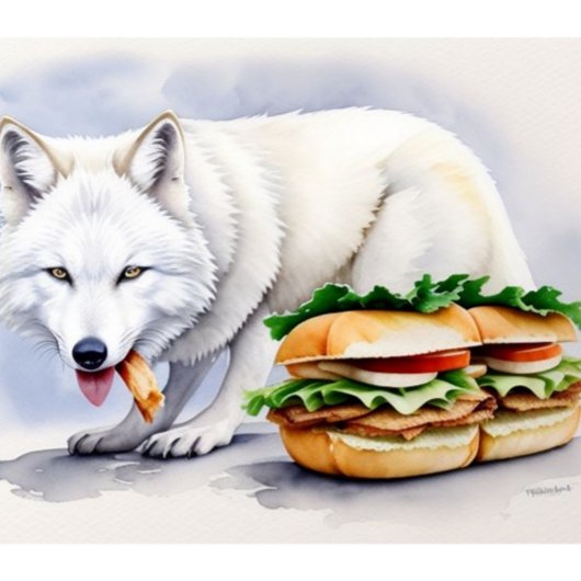 Whimsical Wolf Lunchbox