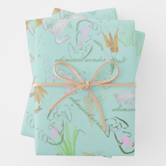 Whimsical Wonder Geschenkpapier Set (Beispiel)