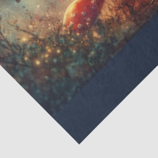 Whimsical Wonderland Alice Caterpillar Decoupage Seidenpapier (Ausschnitt)