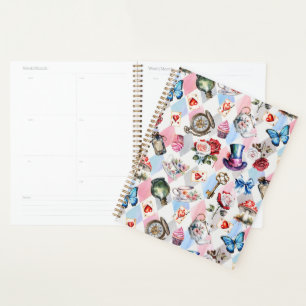 Whimsical Wonderland Aquarell im viktorianischen M Planer