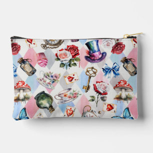 Whimsical Wonderland Aquarell im viktorianischen M Zubehörtasche