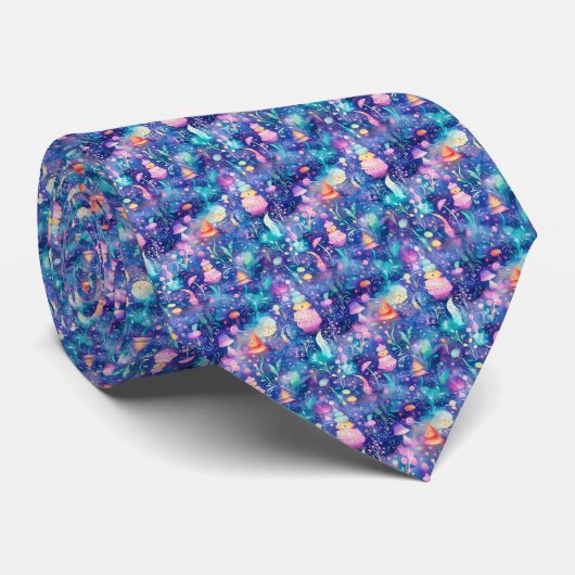 Whimsical Wonderland Necktie Krawatte (Gerollt)