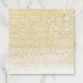 Whimsical Wonderland Tee Party Alice Rabbit Geschenkanhänger (Rückseite)