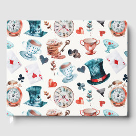 Whimsical Wonderland Teeparty-Muster Gästebuch