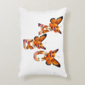 Whimsical Wonders ABC Butterfly Baby Pillow Dekokissen (Vorderseite(Vertikal))