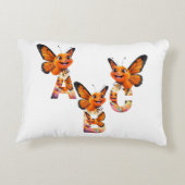 Whimsical Wonders ABC Butterfly Baby Pillow Dekokissen (Rückseite)