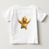 Whimsical Wonders Baby Short Sleeve ABC T - Shirt (Rückseite)