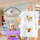 Whimsical Wonders Baby Short Sleeve ABC T - Shirt