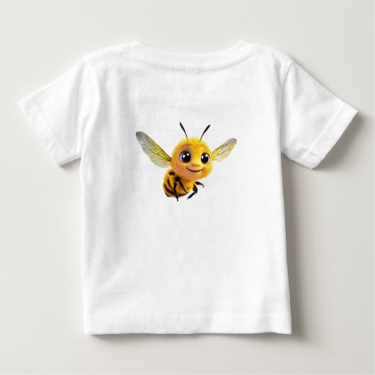 Whimsical Wonders Baby Short Sleeve ABC T - Shirt (Rückseite)