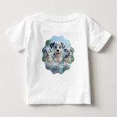 Whimsical Wonders Baby Short Sleeve ABC T - Shirt (Rückseite)