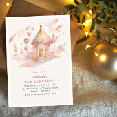 Whimsical Wonders Candyland Birthday card Einladung