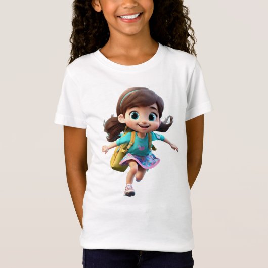 Whimsical Wonders: Kids Fashion, die Spiel Inspiri T-Shirt (Vorderseite)