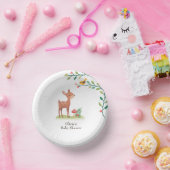 Whimsical Woodland Animals Baby Dusche Pappteller (Party)