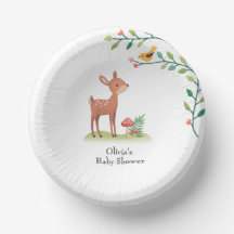 Whimsical Woodland Animals Baby Dusche