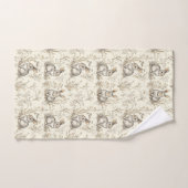 Whimsical Woodland Bunnies Badhandtuch Set (Handtuch)