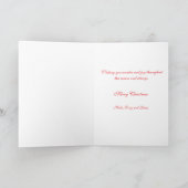 Whimsical Woodland Christmas Dee Karte (Innenseite)