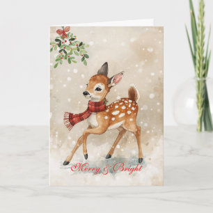 Whimsical Woodland Christmas Dee Karte