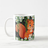 Whimsical Woodland Eichhörnchen-Tasse Kaffeetasse (Links)