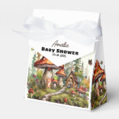 Whimsical Woodland Forest Mushroom Kinderdusche Geschenkschachtel (Vorderseite)