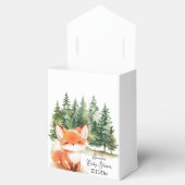 Whimsical Woodland Fox Baby Dusche Geschenkschachtel (Geöffnet)