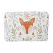 Whimsical Woodland Fox Badematte (Vorderseite)