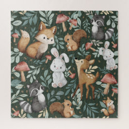 Whimsical Woodland Friends Puzzle