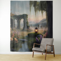 Whimsical Woodland Tapestry